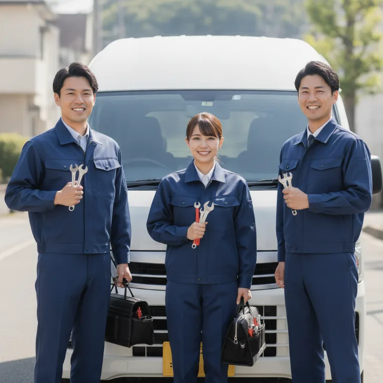 浜田市での作業
